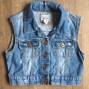 Old Navy Denim Vest